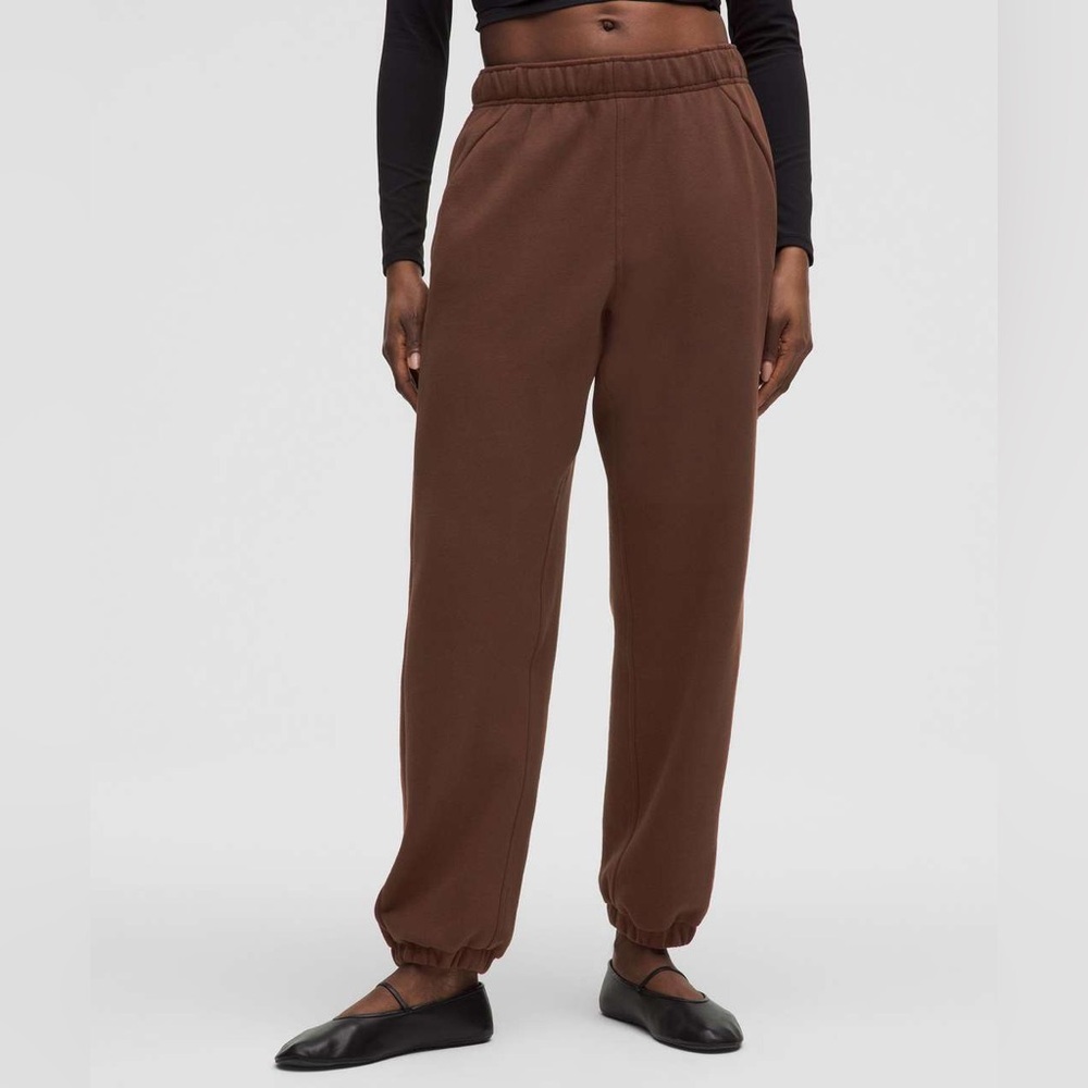 Lululemon scuba oversized midrise joggers NWT XS LAVA CAKE